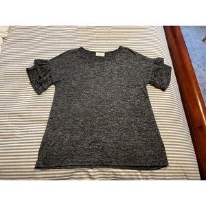 Boho charcoal Blouse